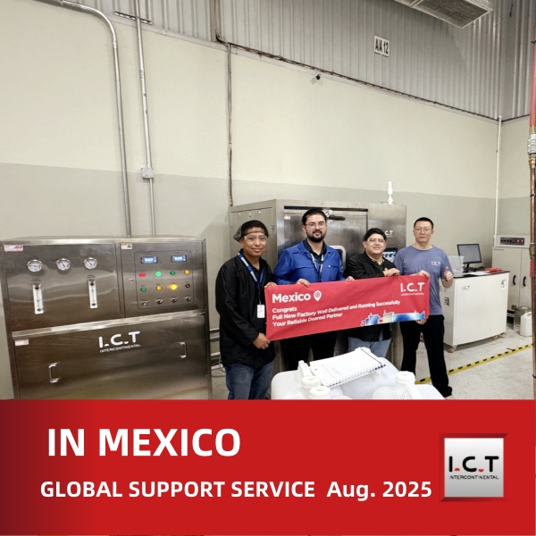 I.C.T Supporto tecnico: PCBA soluzioni di pulizia per la produzione EMS in Messico