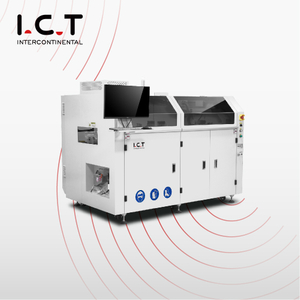 I.C.T-SS550 | Machine di saldatura ad onda selettiva online a portata intera 