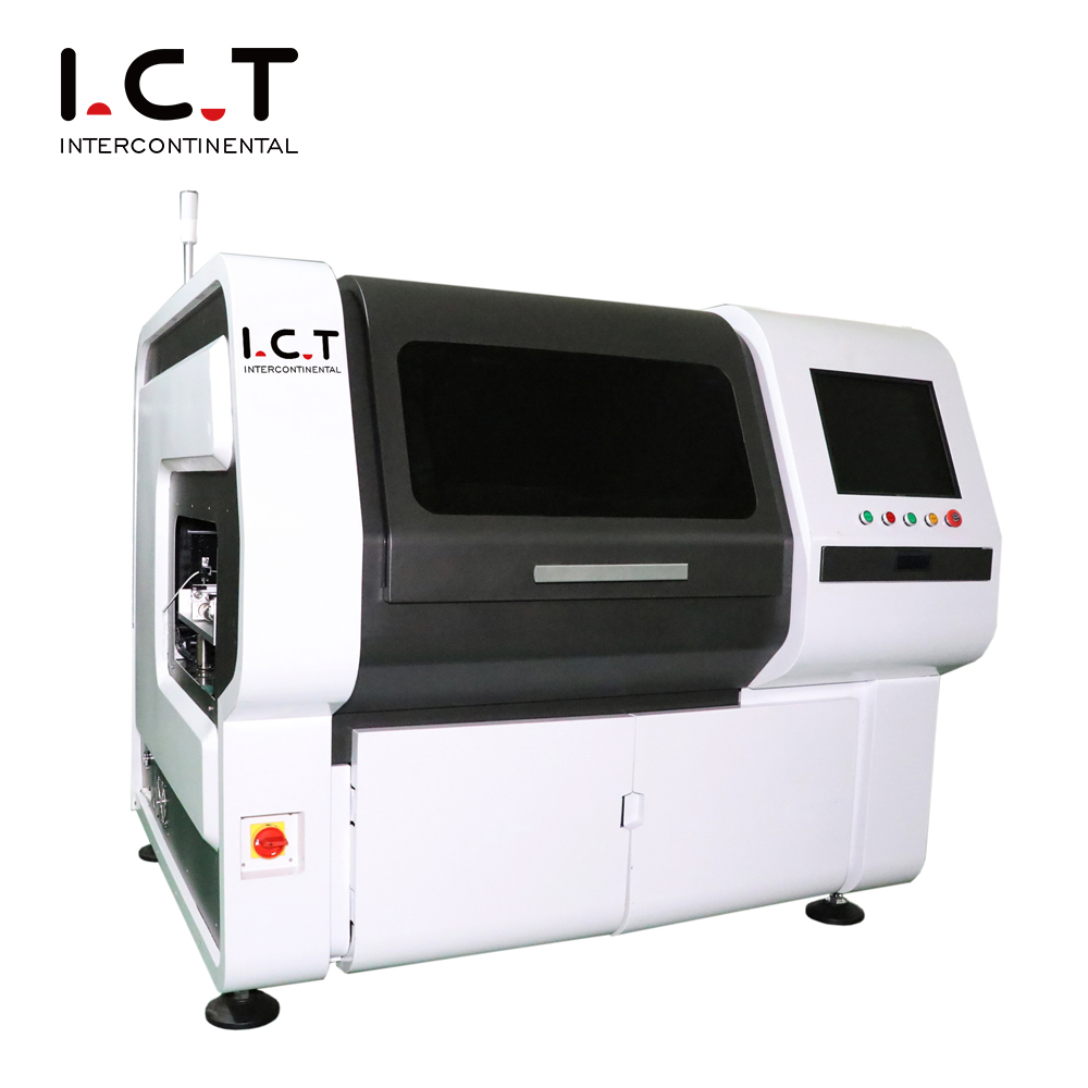 I.C.T-L3020 | Macchina di inserimento assiale e radiale in linea standard con componente di forma dispari 
