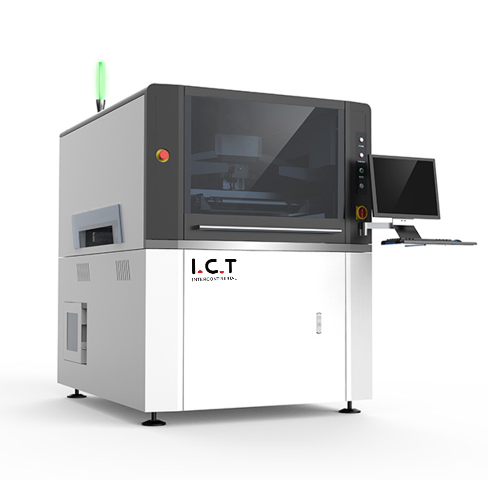 I.C.T | 3040 PCB Schermata di pasta di saldatura automatica della macchina da stampa SMT