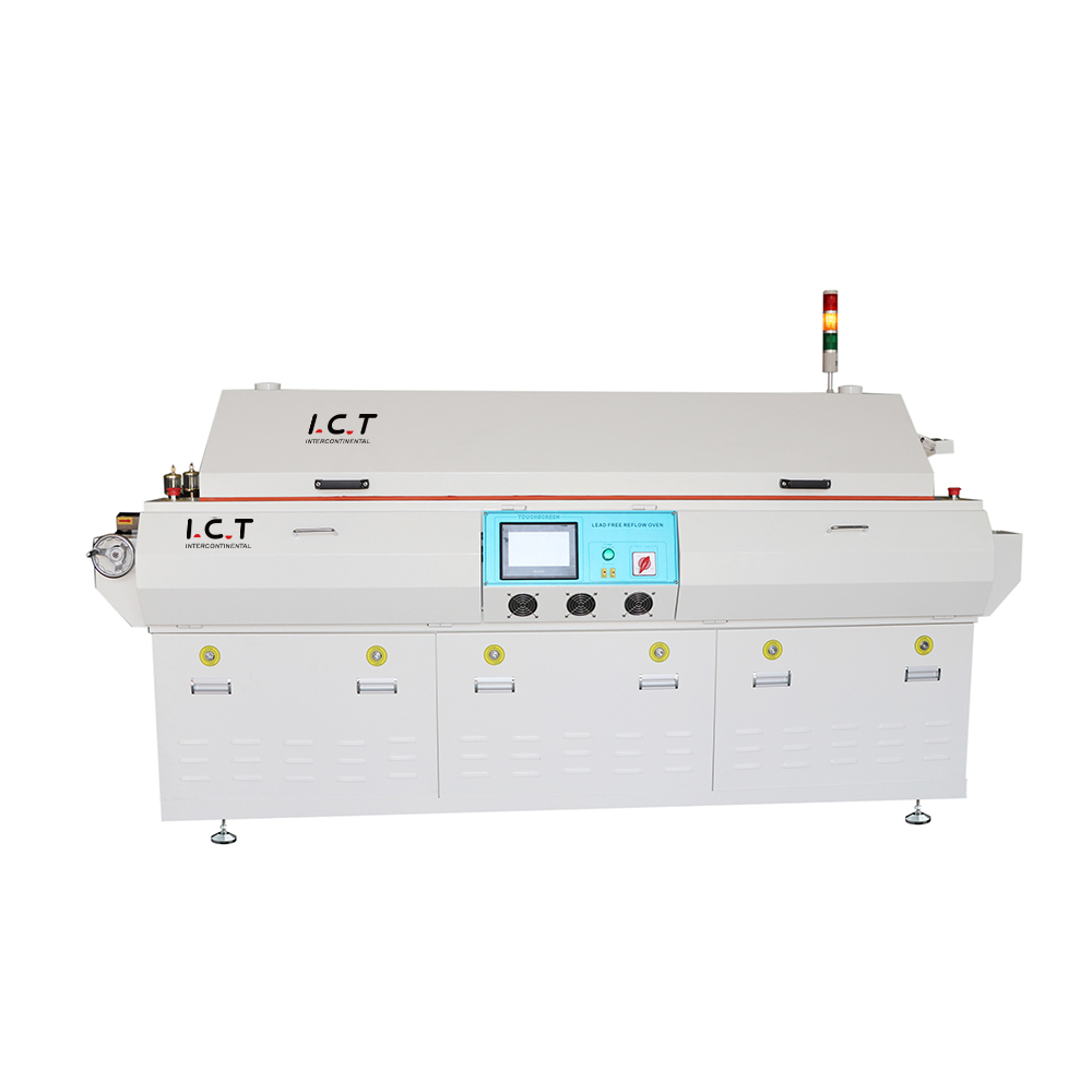 I.C.T-T4 | Alta qualità SMT PCB Reflow Salding Oven Machine
