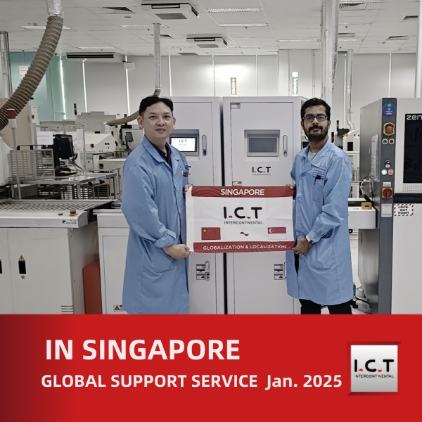 I.C.T supporto tecnico globale per la produzione di apparecchi acustici a Singapore