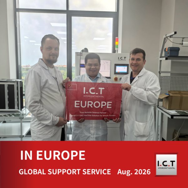 I.C.T Supporto tecnico in Europa per SPI e aggiornamento ICT